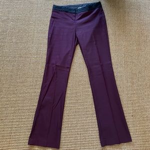 EXPRESS “Columnist” Maroon Pants